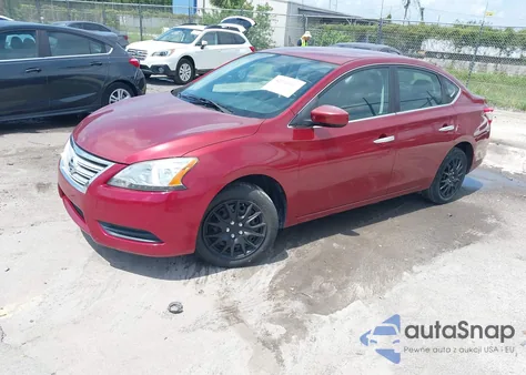2015 Nissan Sentra Fe+ S/S/Sl/Sr/Sv z USA, uszkodzony, nr VIN 3N1AB7AP2FL636422